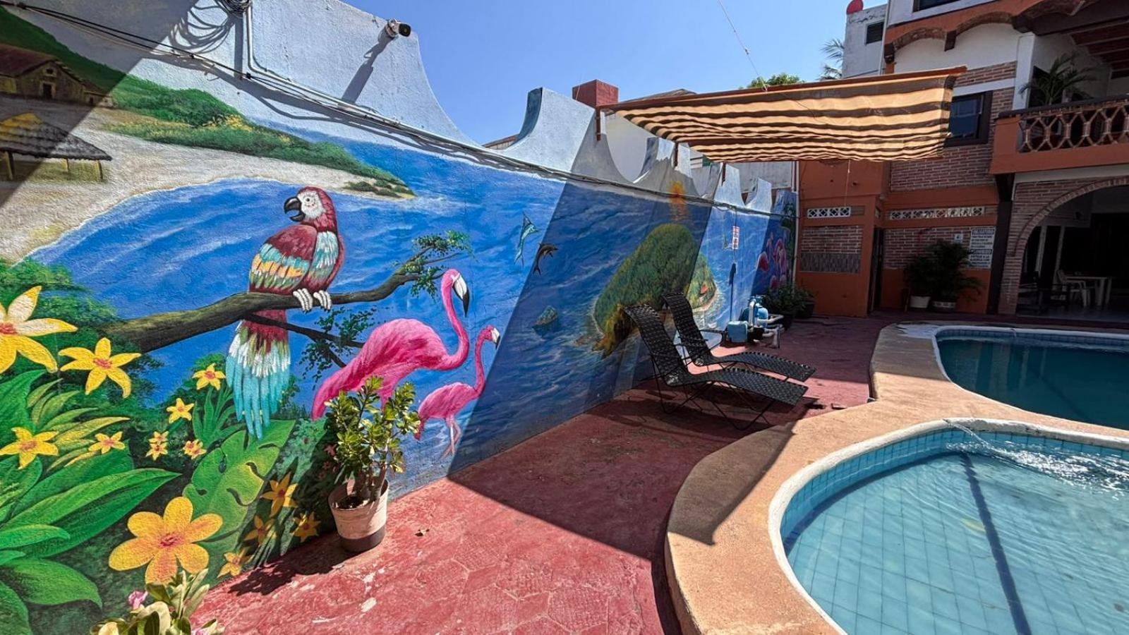 Bungalows Flamingos リンコン・デ・グアヤビトス エクステリア 写真